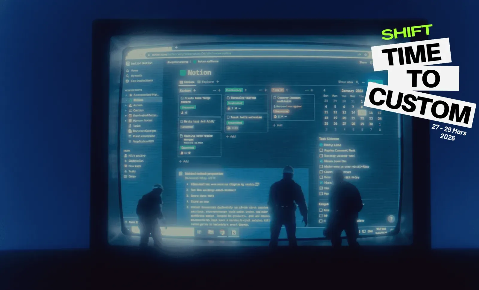 Visuel du projet Shift, le Hackathon Gen AI